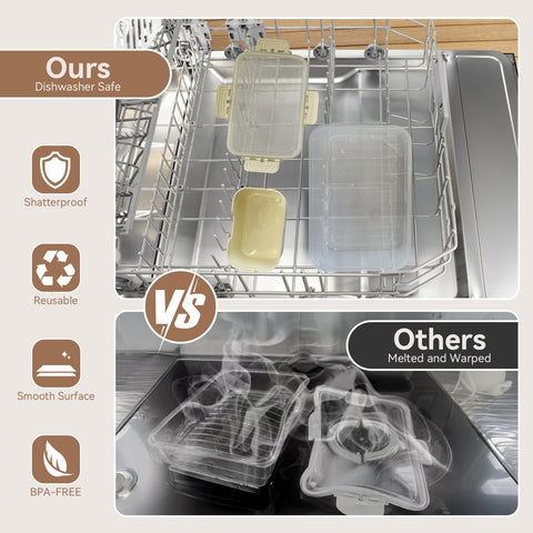 CODIEKEY Snackle Box tapa transparente para ver contenido sin abrir.