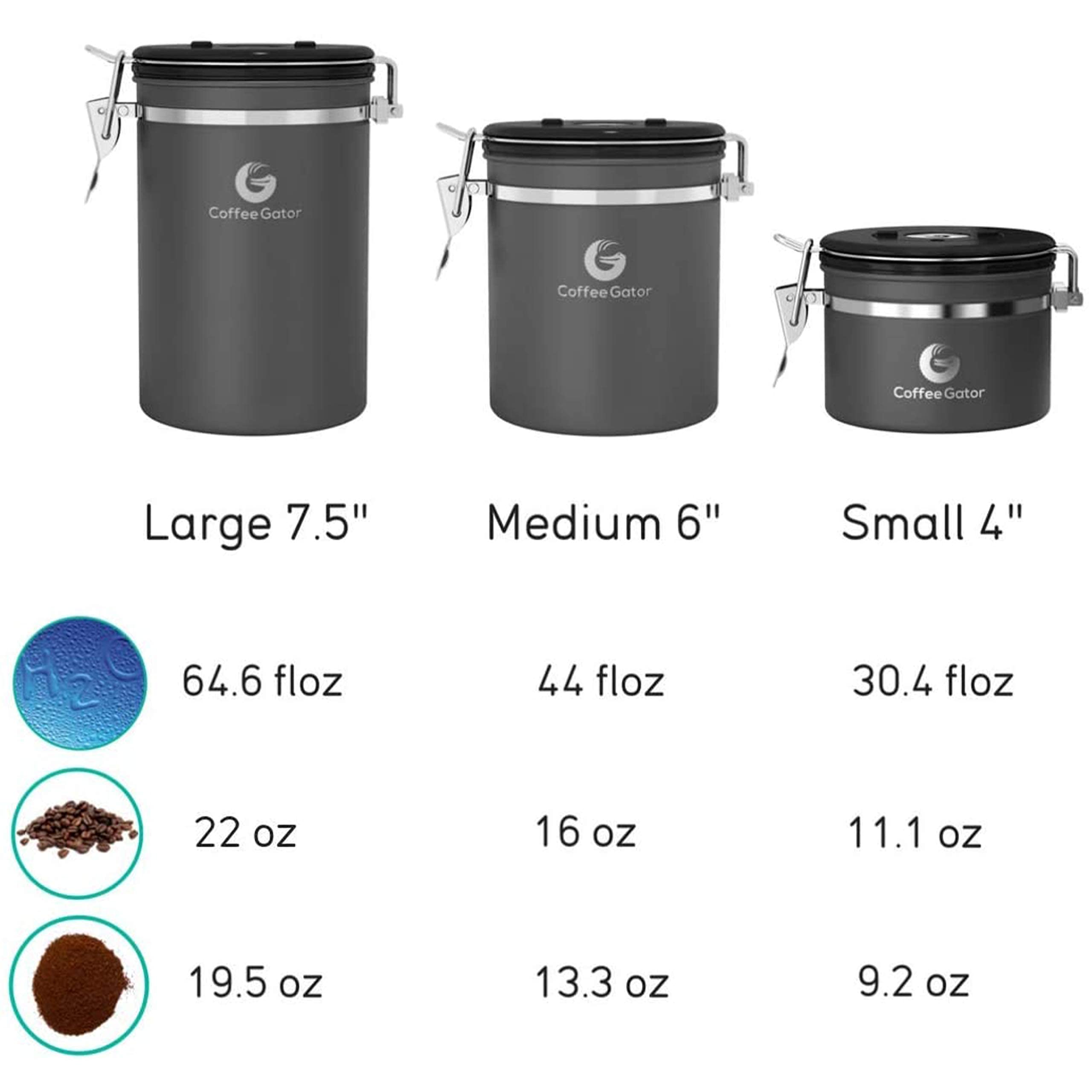 Coffee Gator: cuchara medidora lateral que se cuelga para uso rápido