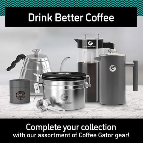 Coffee Gator durabilidad y calidad en cada uso.