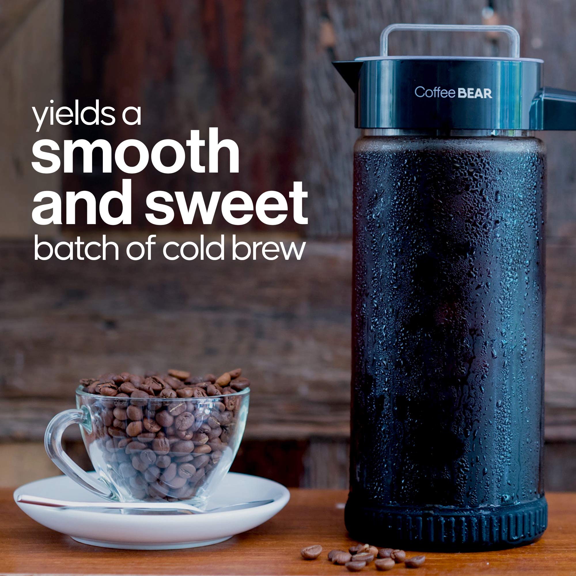 COFFEE BEAR: fácil limpieza; apto para lavavajillas.