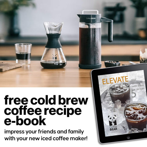 COFFEE BEAR: almacenamiento compacto para la puerta del refrigerador.