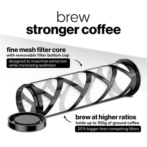COFFEE BEAR: tapa con sellado para conservar frescura y sabor.