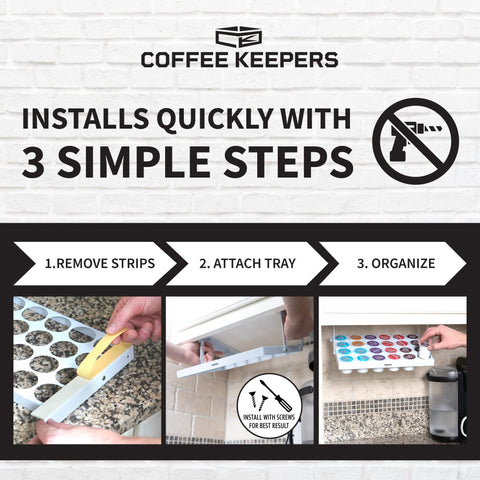 COFFEEKEEPERS diseño de acero resistente mejora durabilidad frente a plástico.