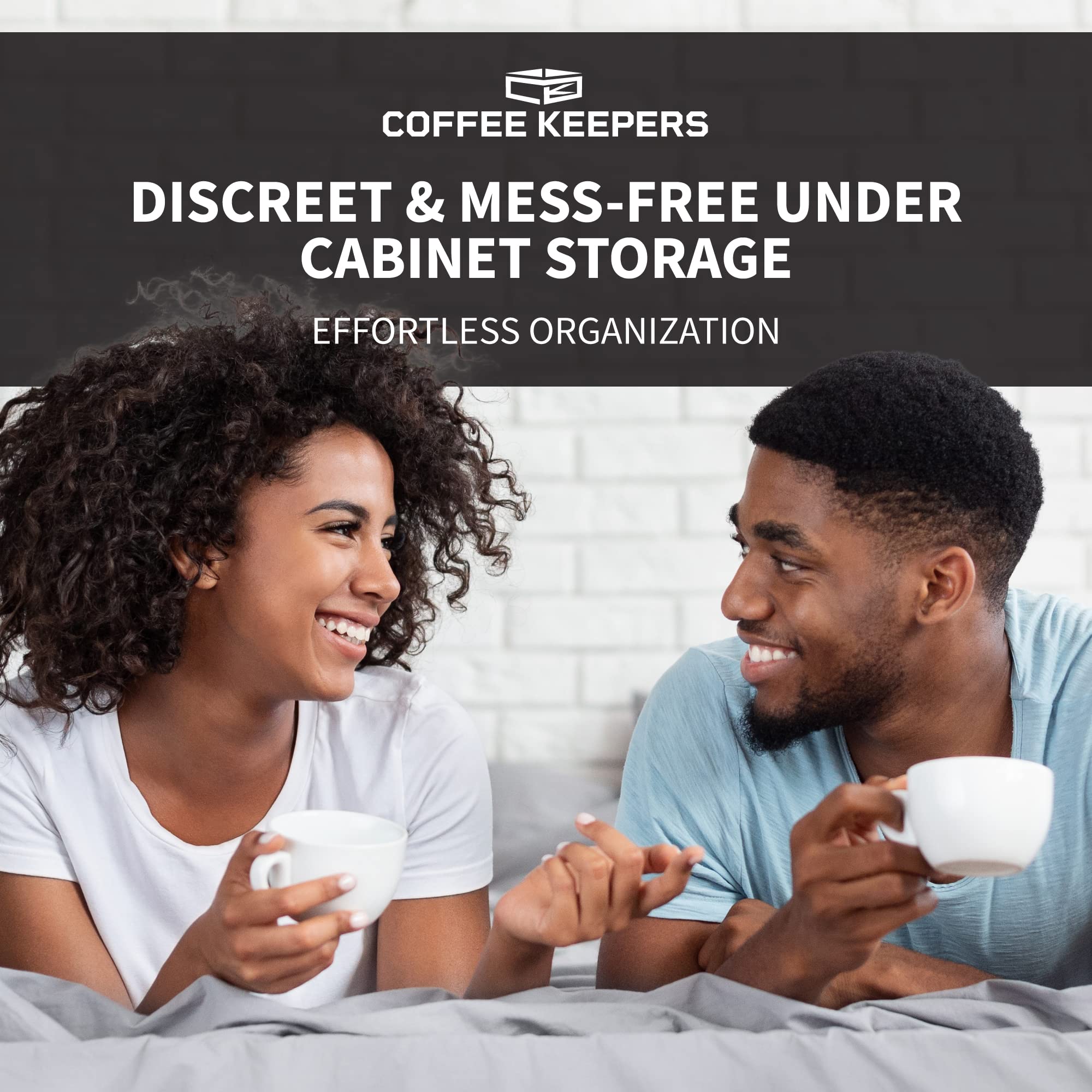 COFFEEKEEPERS organiza cápsulas con estilo, manteniendo la encimera libre.