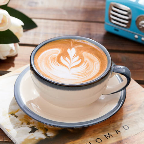 Coffeezone diseno-vintage-taza-ceramica: aporta estilo único a la mesa.