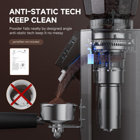 COFIBREWS 45 configuraciones: adaptar la molienda para expreso, goteo o prensa.