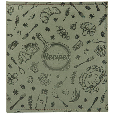 COFICE carpeta-recetas con 3 anillas, verde oscuro, para organizar tus recetas favoritas.
