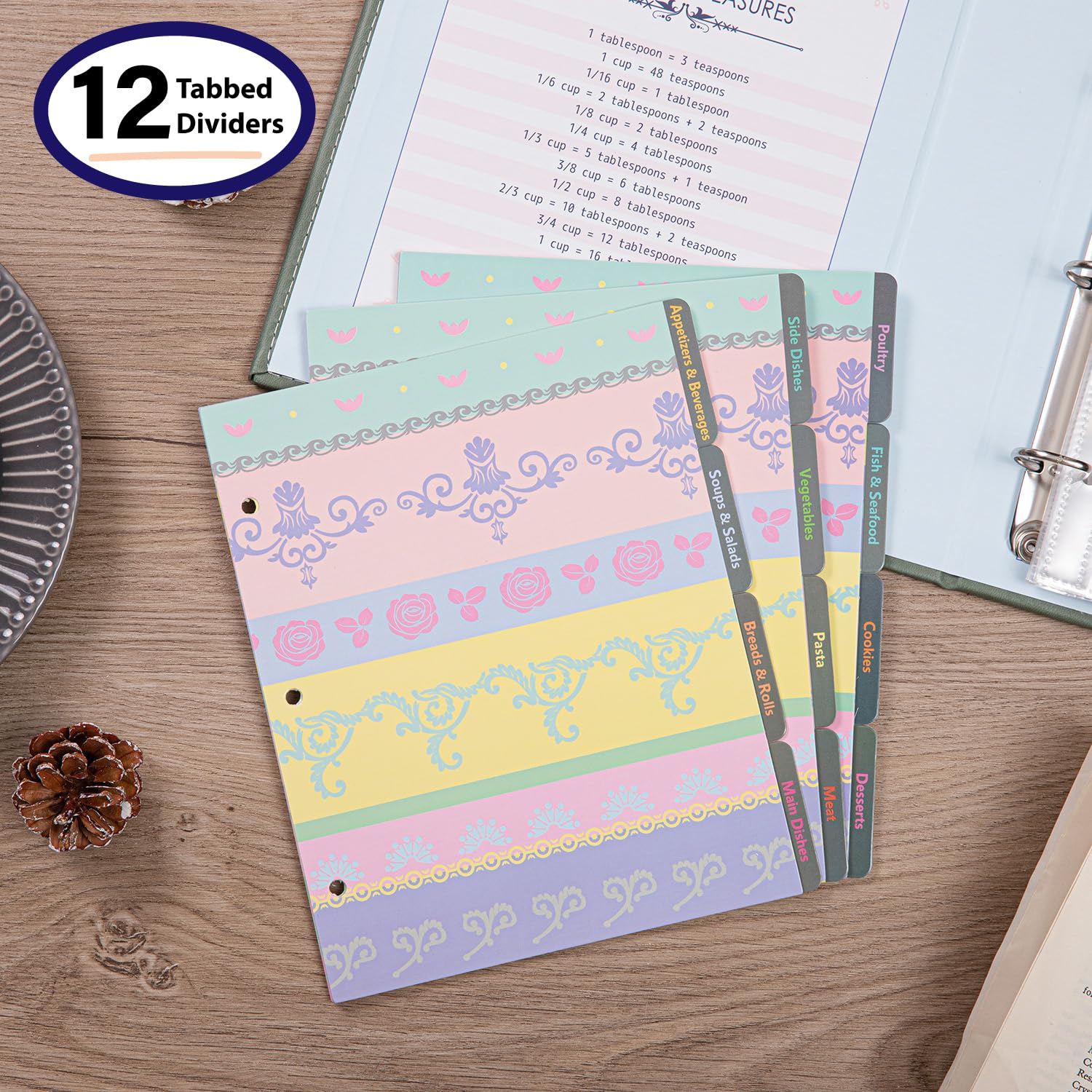 COFICE libro de recetas, regalo perfecto para cocineros que aprecian organización.