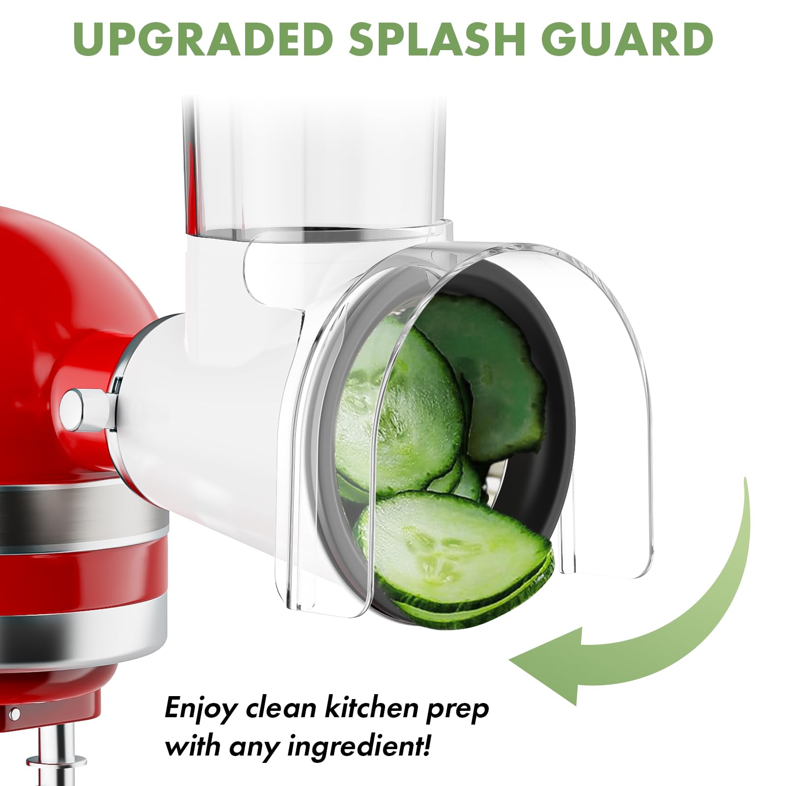 Cofun cuchillas cónicas de acero inoxidable para rallado y troceado.