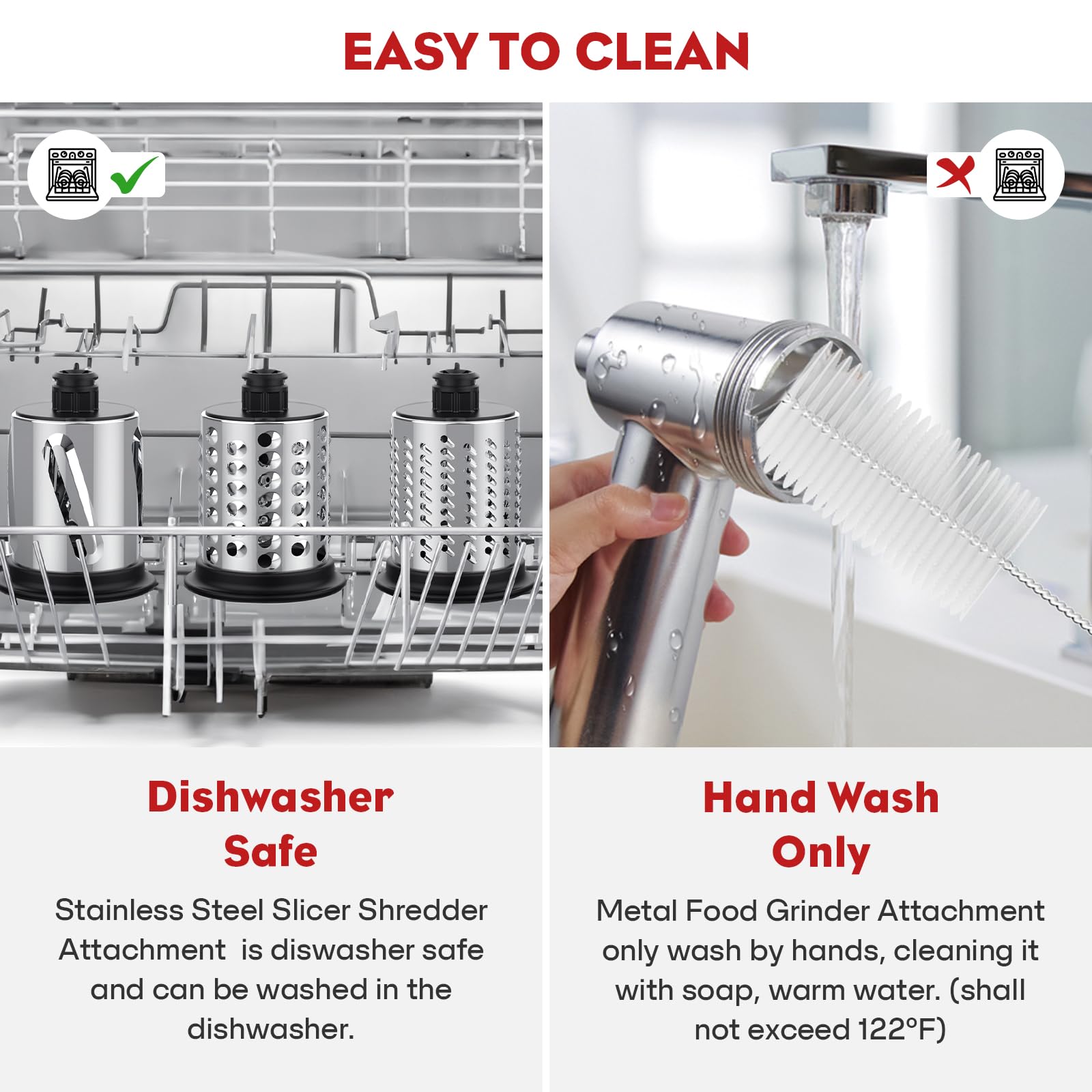 Cofun cuchillas de corte para rallador, rendimiento de corte preciso.