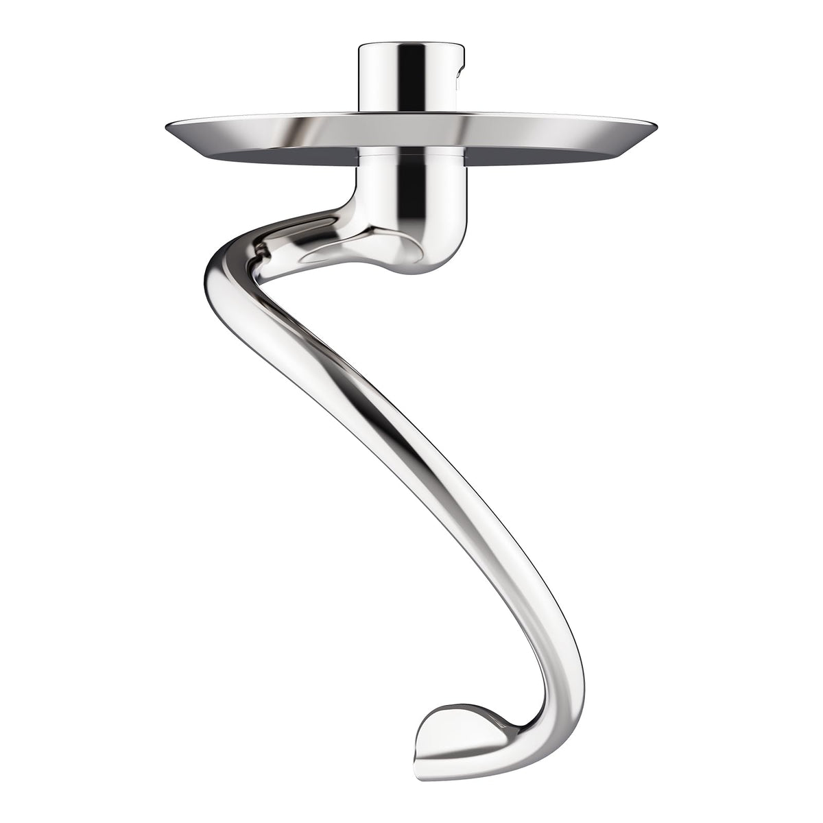 Cofun gancho espiral de acero inoxidable para KitchenAid 4,5–5 Qt, ayuda a amasar