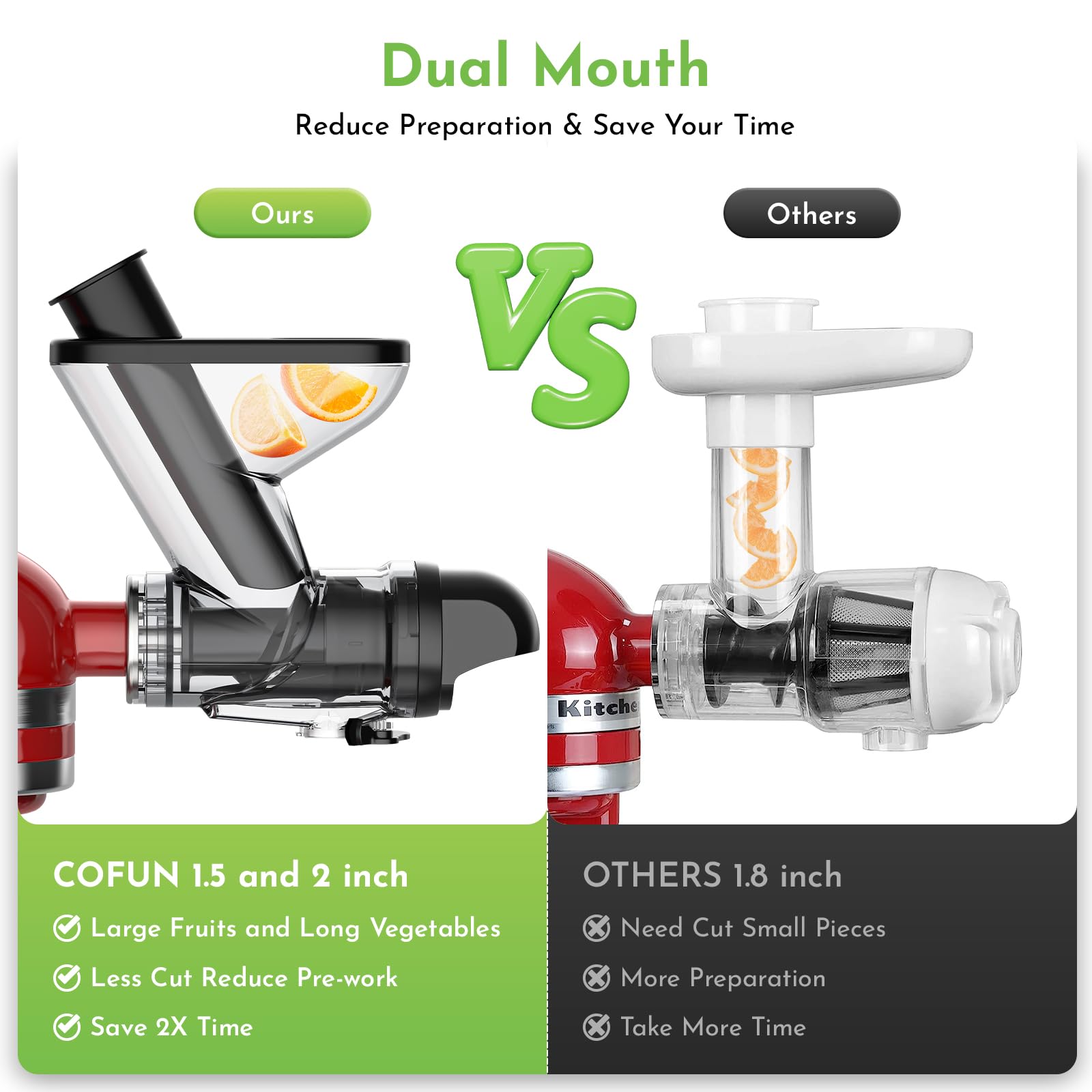 Cofun Juicer material Tritan libre de BPA: jugos limpios y seguros para la familia.