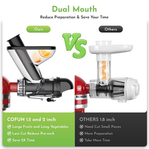 Cofun Juicer material Tritan libre de BPA: jugos limpios y seguros para la familia.