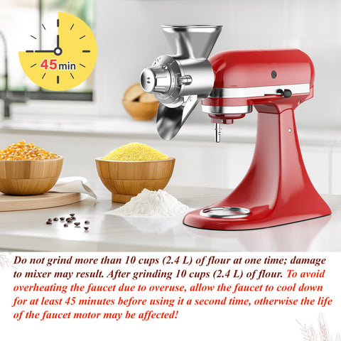 Cofun molinillo para Kitchenaid ajuste nivel 1 para molienda fina