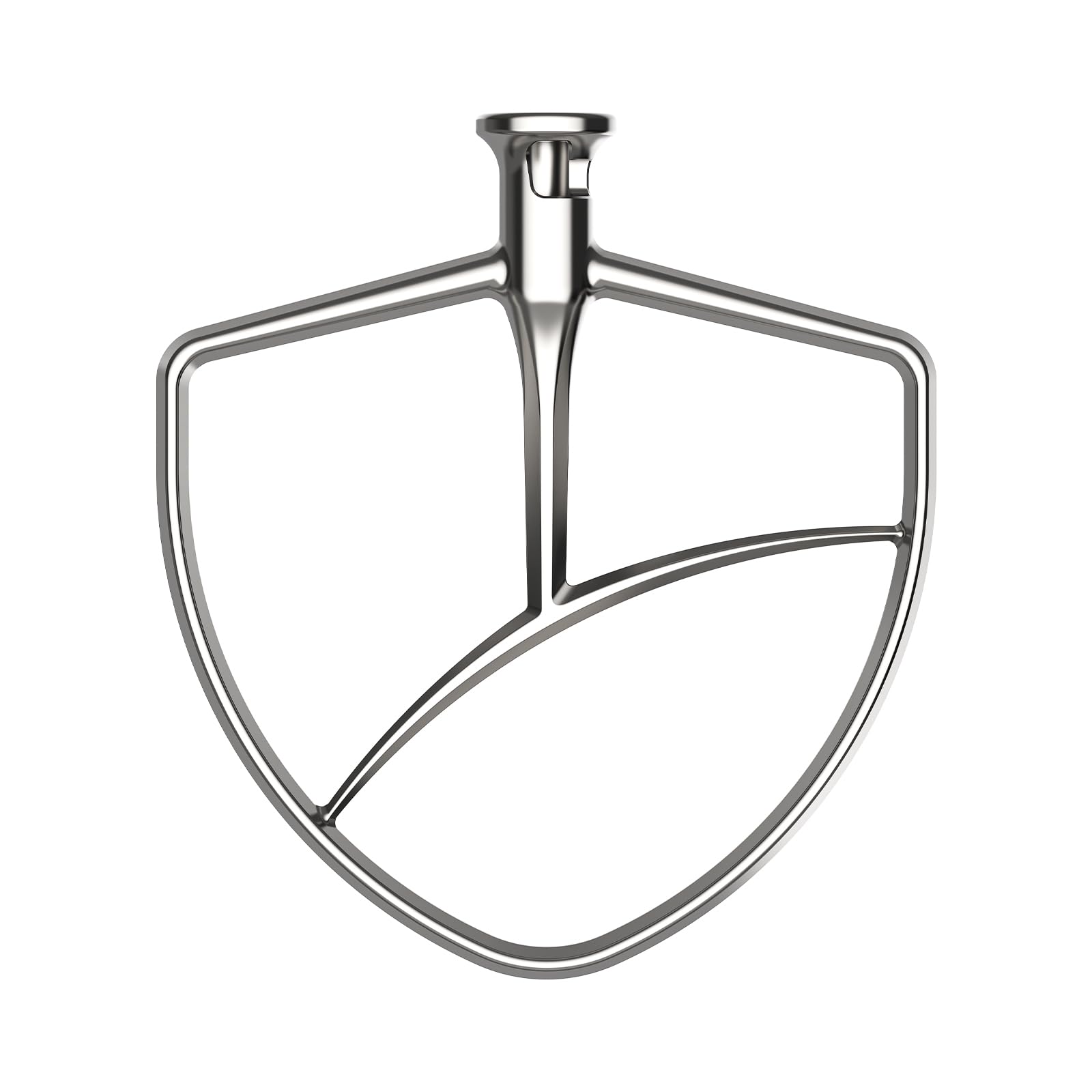 Cofun pala plana de acero inoxidable para batidos suaves y mezclas uniformes.