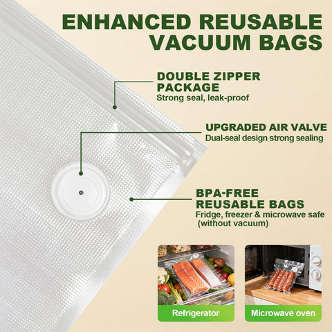 Cofun batería recargable de 1500 mAh para sellar bolsas sin cables.