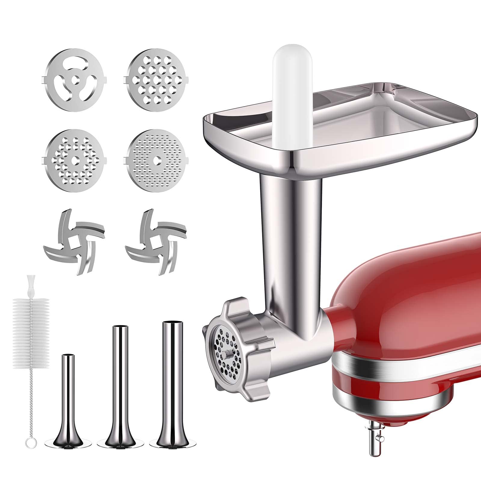Cofun unidad principal de molino de carne para KitchenAid, solución versátil para moler en casa