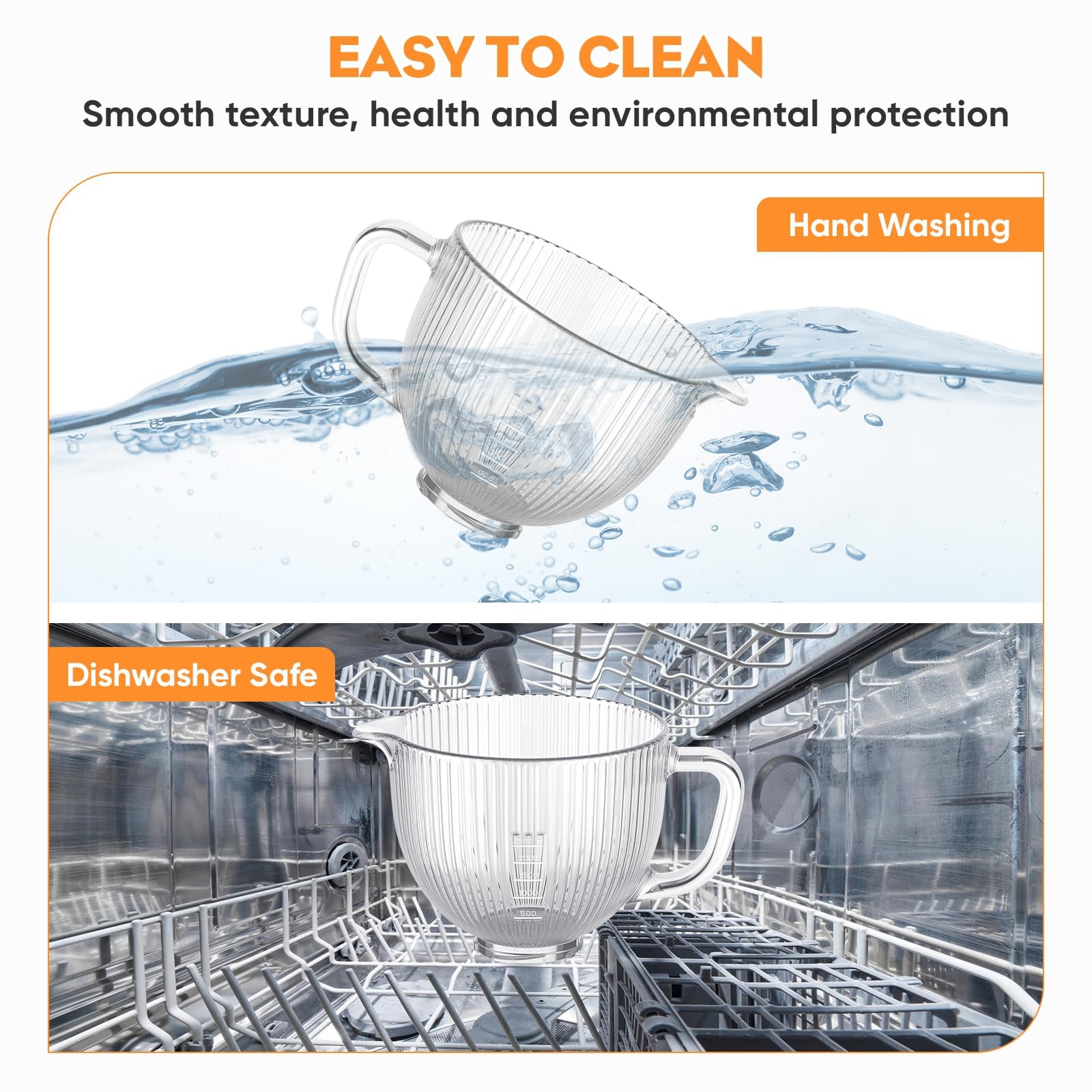 Uso versátil Cofun para mezclar, verter y preparar lotes grandes.