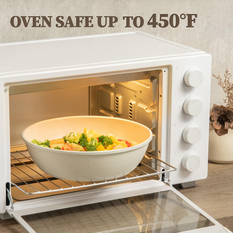 Coicur apto para inducción y horno hasta 450 °F.