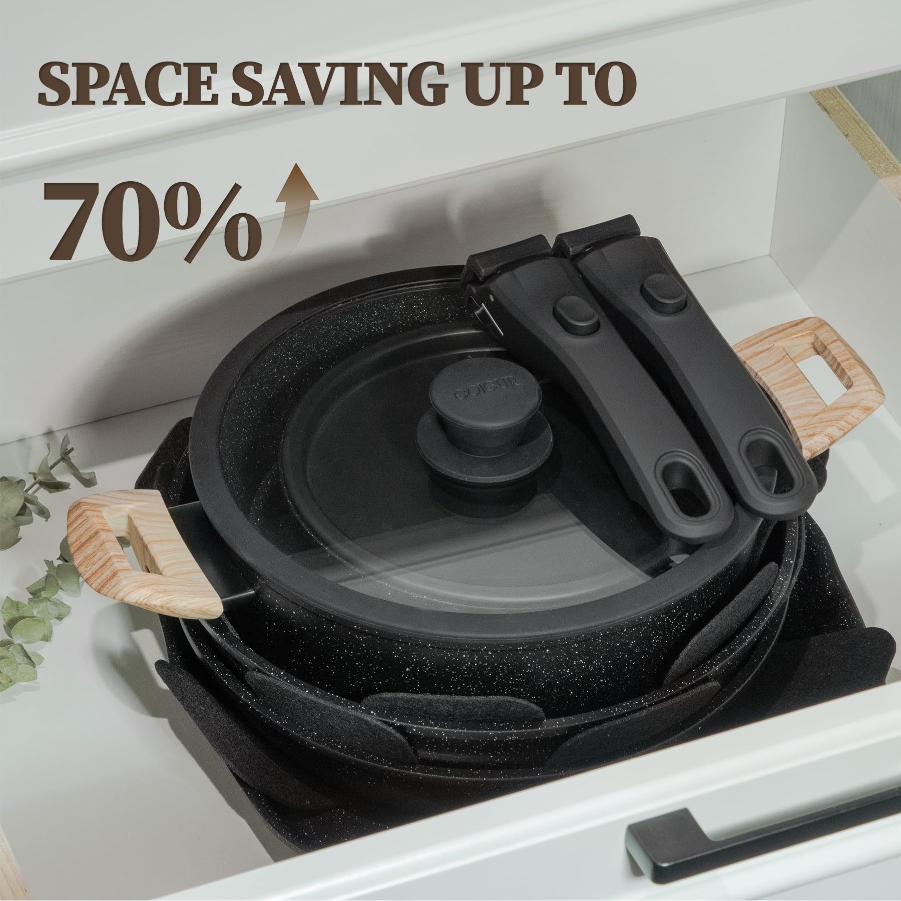 Coicur diseño compacto y robusto ideal para cocinas pequeñas o viajes.