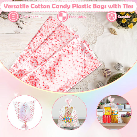 Coitak bolsas de plástico transparentes, resistentes para conservar dulces sin fugas.