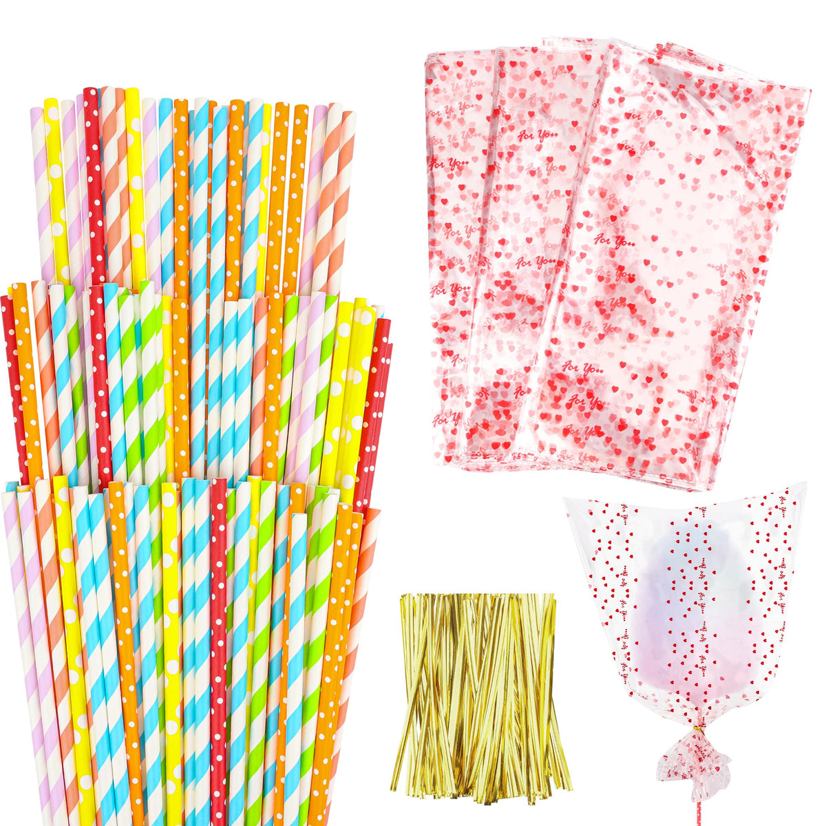 Coitak palitos coloridos de algodón de azúcar, 35 cm, ideales para presentaciones festivas.