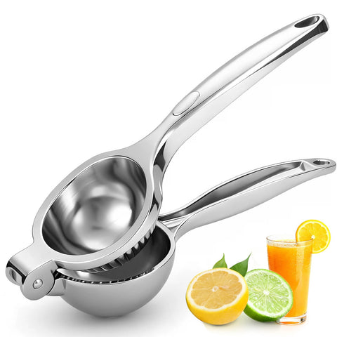 COKORA exprimidor limón manual, vista frontal, extracción eficiente de jugo.