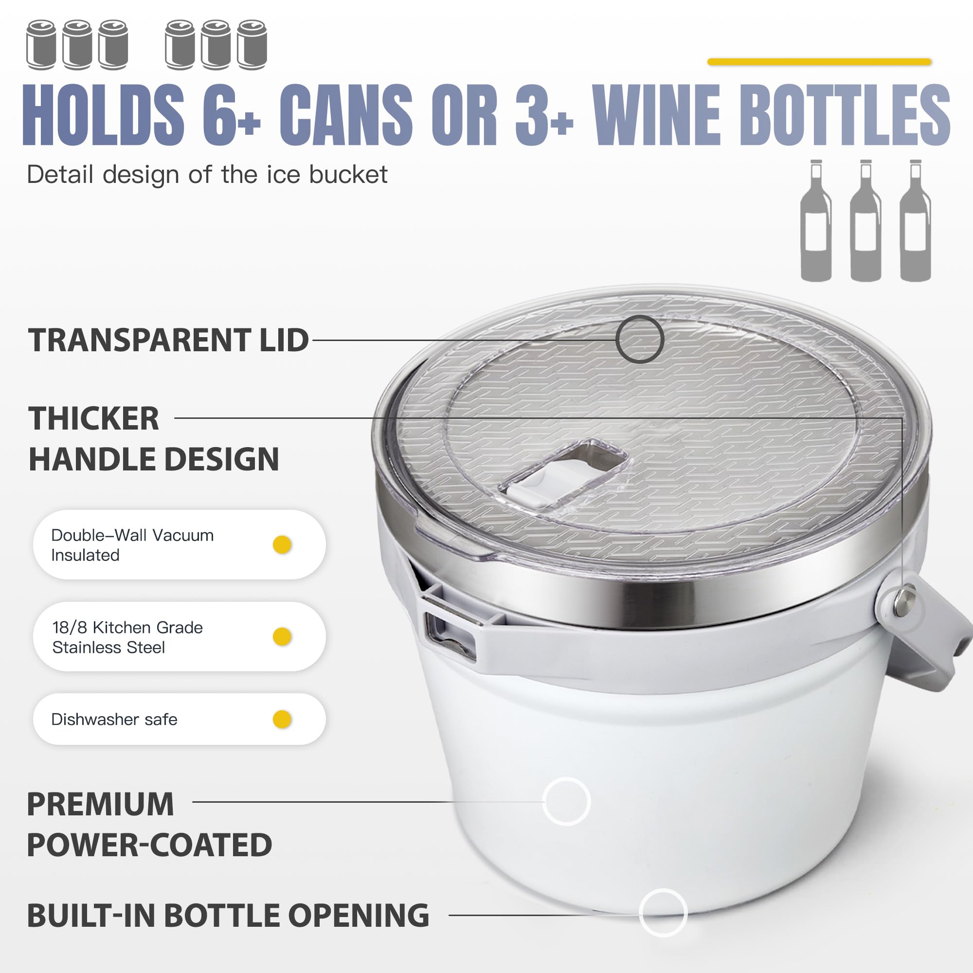 Abrebotellas integrado COKTIK para uso práctico.