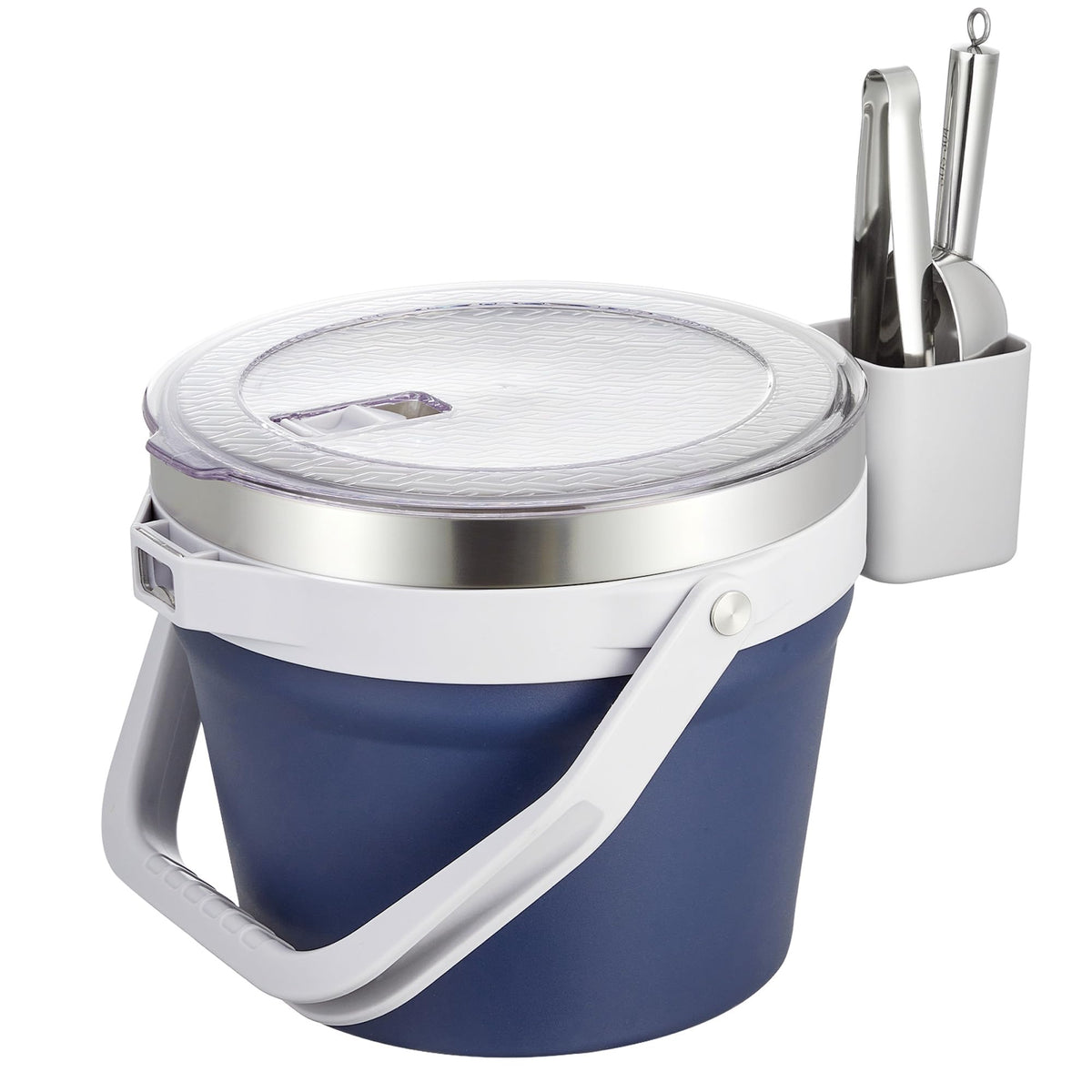 COKTIK balde hielo 7L con tapa y cuchara, ideal para servir cócteles fríos