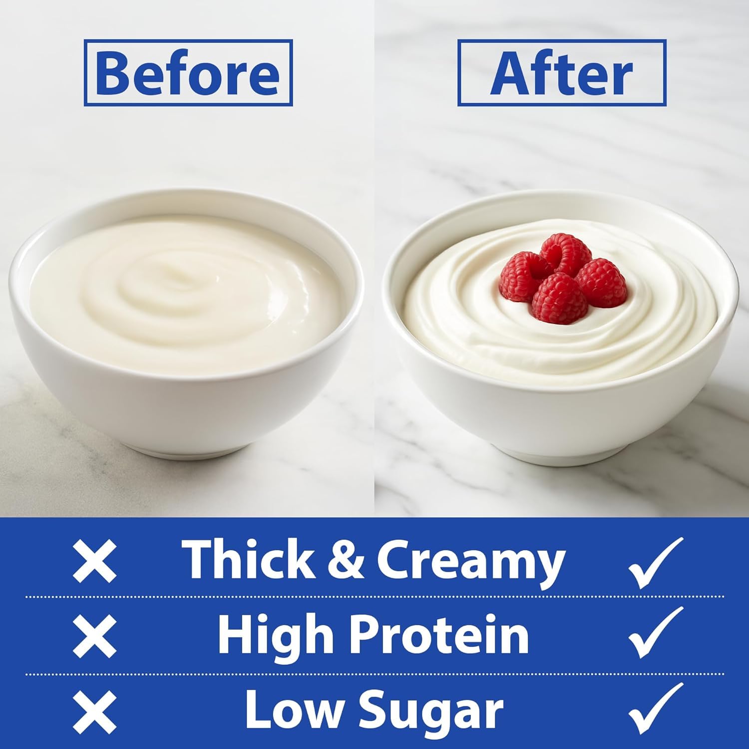 Colador Ultimate para yogur griego, ahorro frente a comprar.