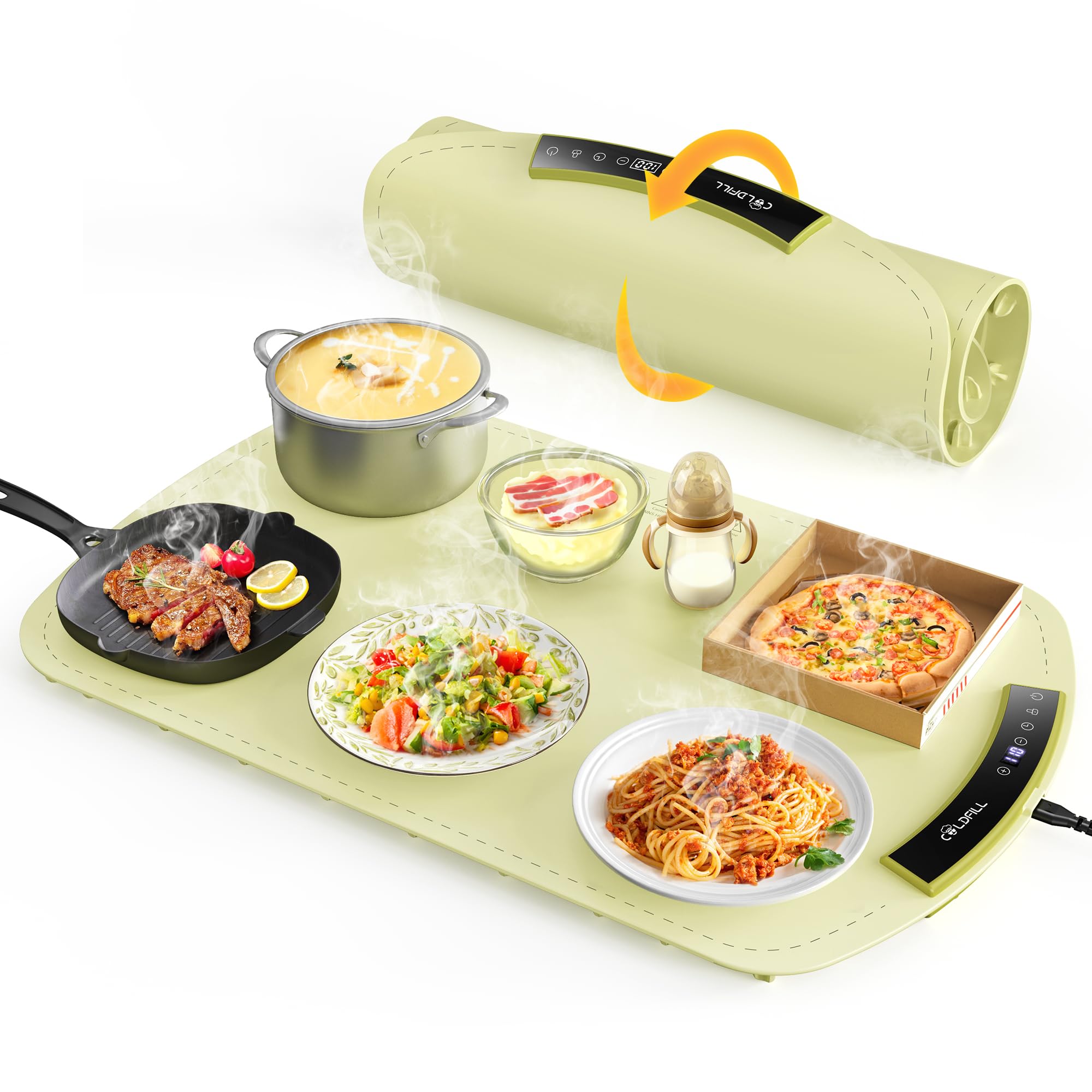 COLDFILL Manta Calentadora para Alimentos, rápido calentamiento para buffet.