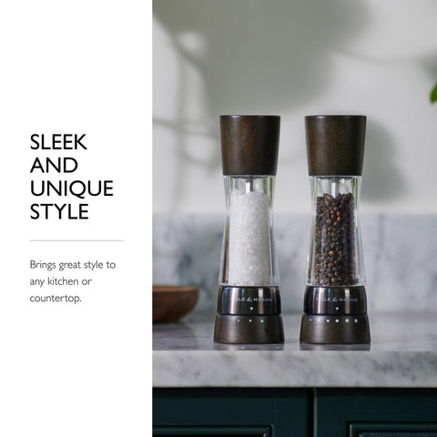 Cole & Mason Derwent, diseño rellenable para sal o especias.