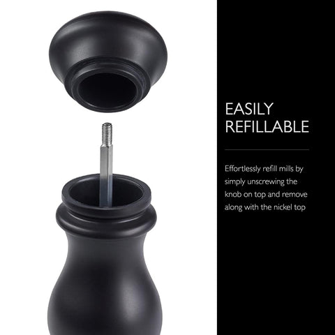 Cole & Mason Southwold recargables: rellenar desde la parte superior