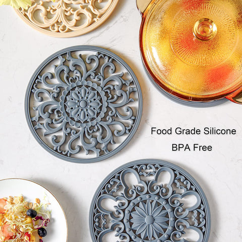 Colinda trivet silicona multifuncional para ollas y tazones