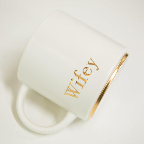 Taza ceramica COLLECTIVE HOME lujo, diseno moderno para uso diario.