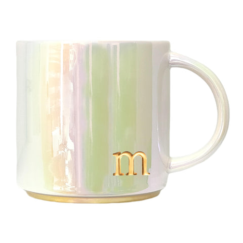 COLLECTIVE HOME mug letras minúsculas en relieve, toque personalizado.
