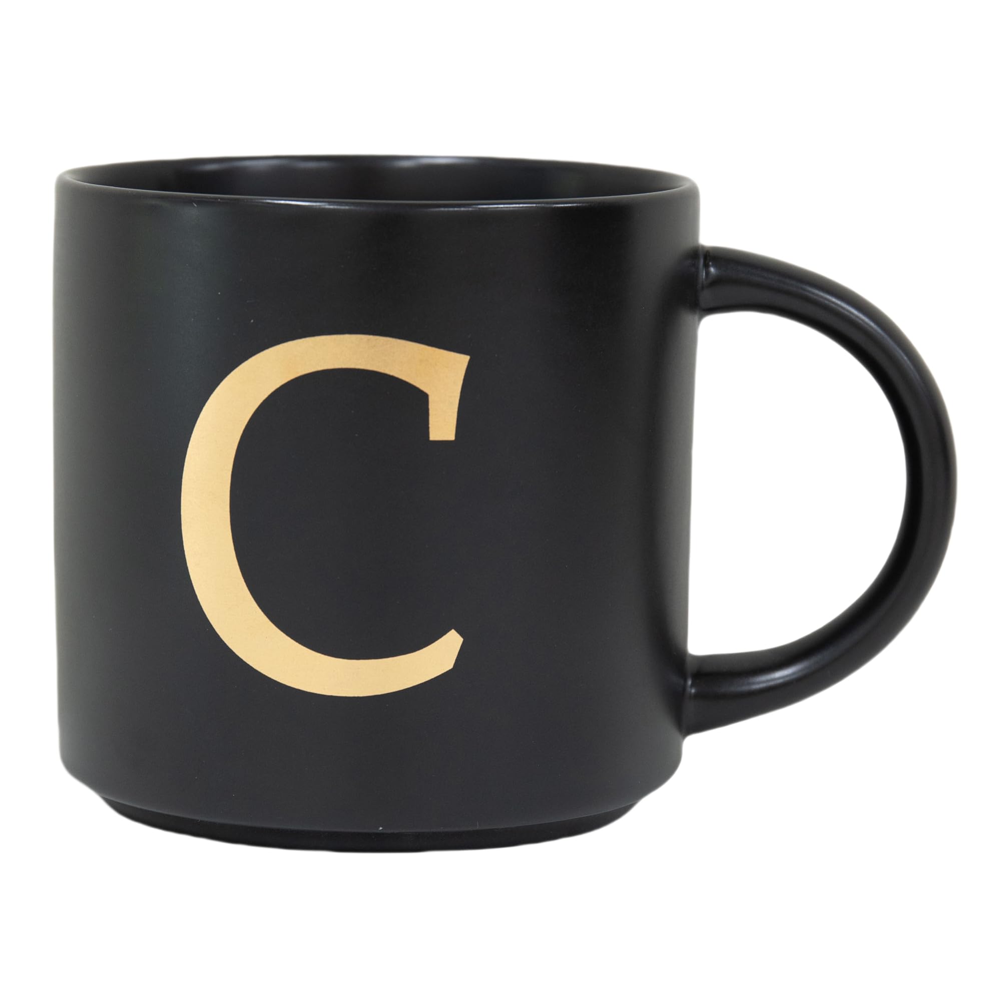 COLLECTIVE HOME taza ceramica monograma 15 oz, regalo personalizado para cafe