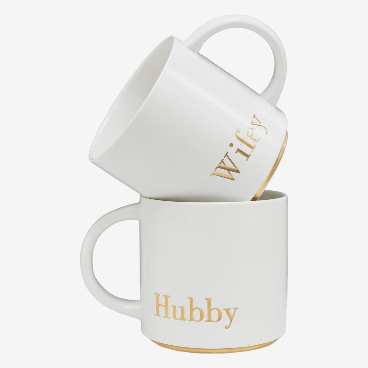 Tazas COLLECTIVE HOME MR y MRS con diseño elegante para parejas modernas, ideal para cada mañana.