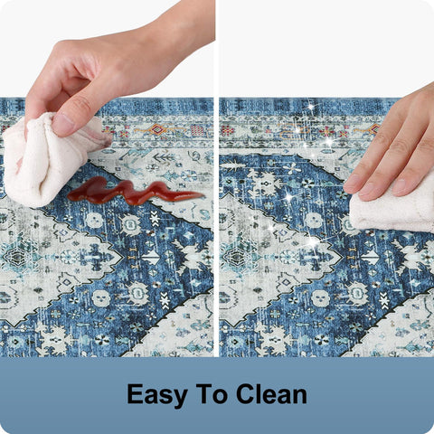 Collive alfombra cocina boho: acolchado cómodo para estar de pie frente al fregadero.