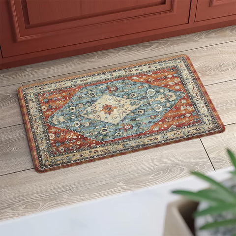 Almohadilla Collive para cocina con diseño boho anti-fatiga para mayor comodidad.