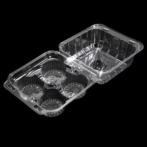 Coloch caja con tapa segura protege los postres durante el traslado