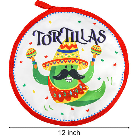 Coloch funda térmica para tortillas mantiene caliente hasta una hora