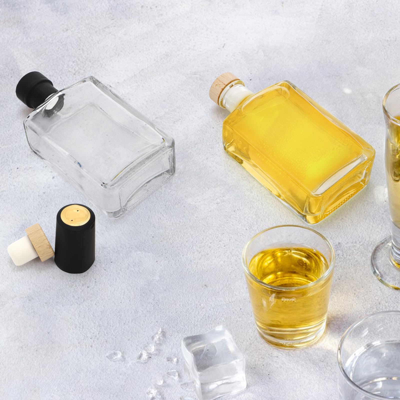 Presentación elegante de bebidas artesanales con Coloch en eventos
