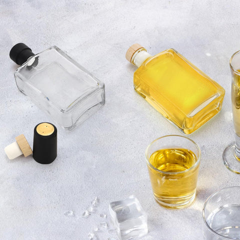 Presentación elegante de bebidas artesanales con Coloch en eventos