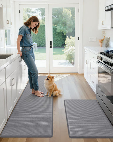 Color&Geometry alfombrilla duradera en PVC para cocina.