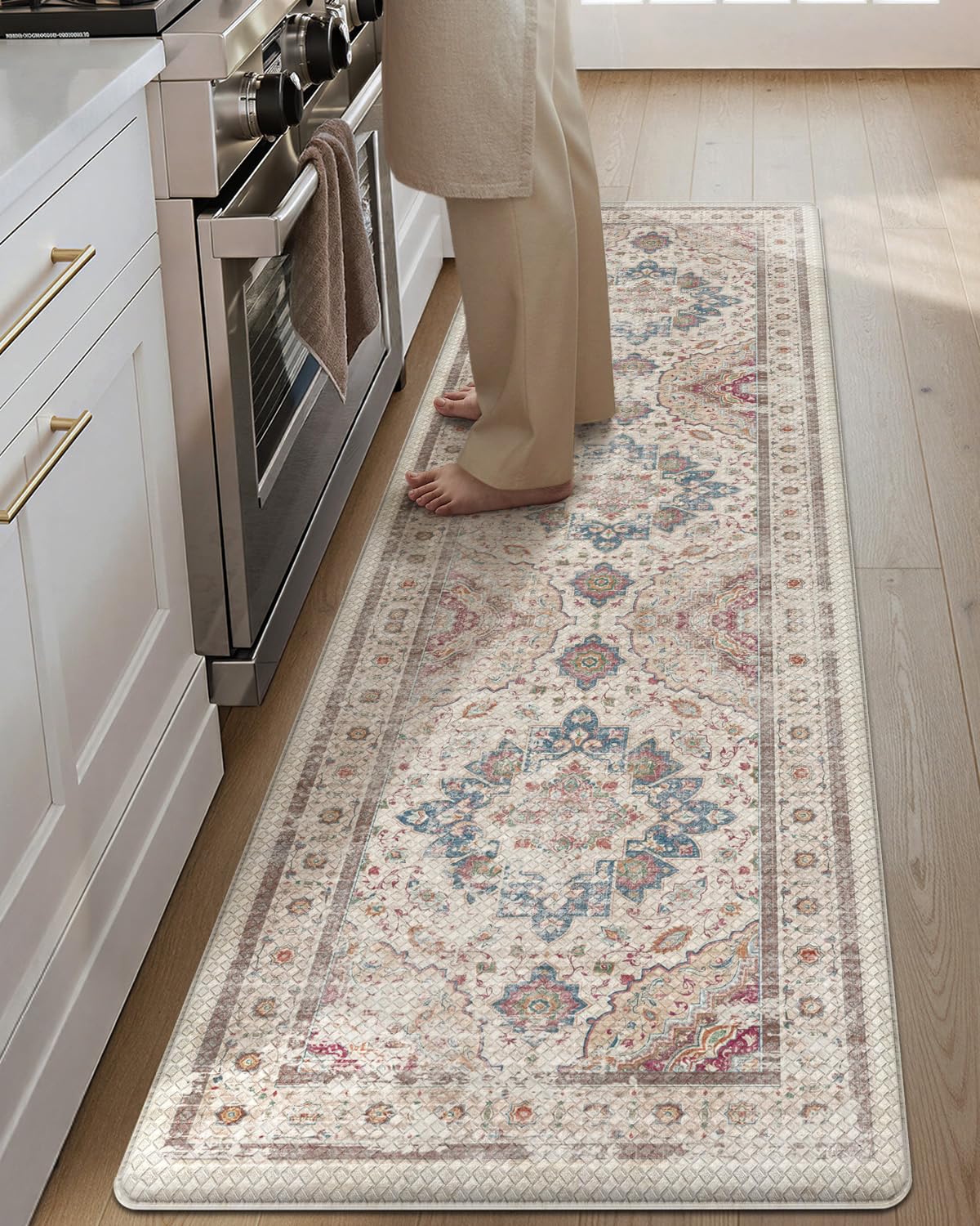 Color&Geometry alfombra anti-fatiga para cocina, enfoque: acolchado suave para pies cansados