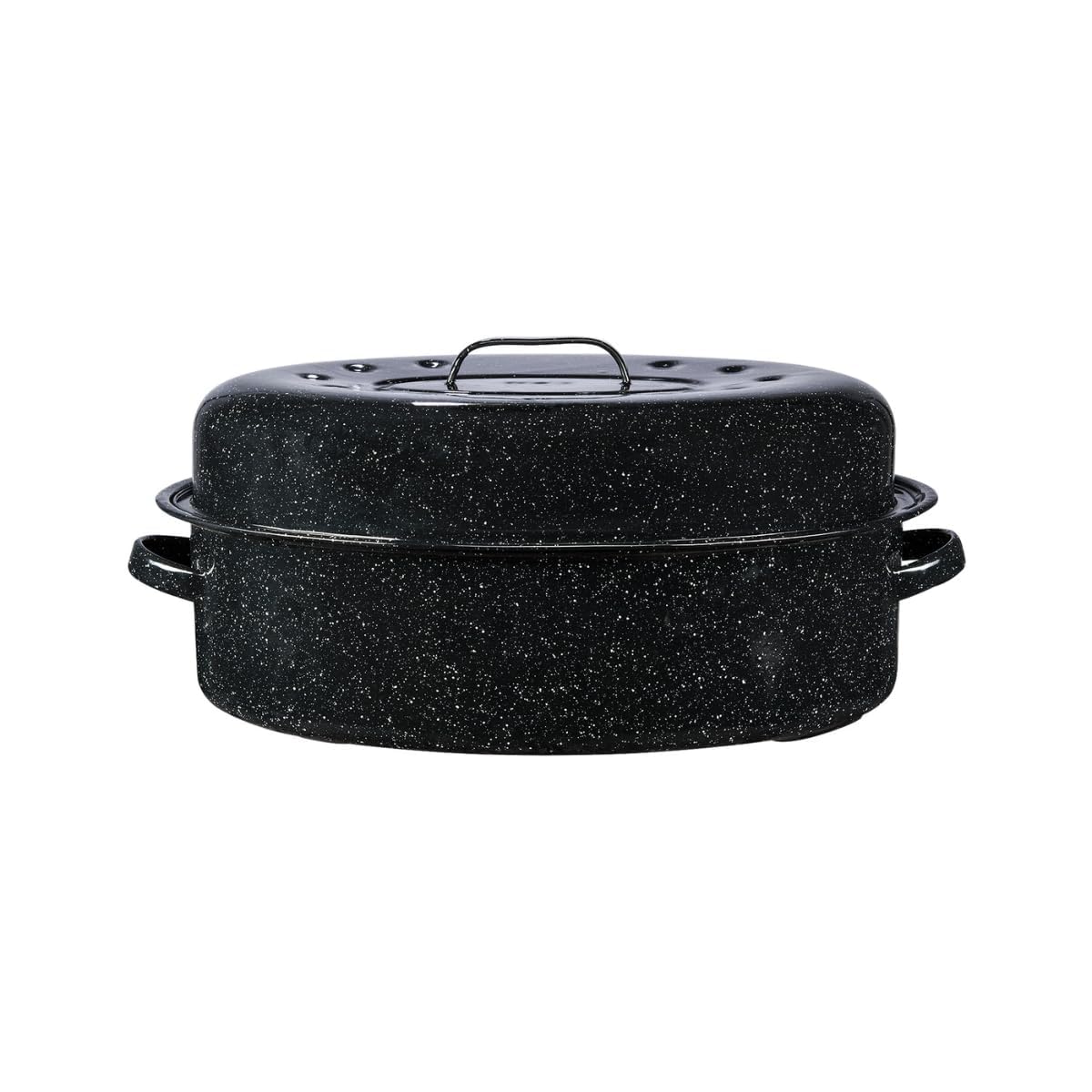 Columbian Home Granite Ware, horno oval de 20 libras para asados grandes.