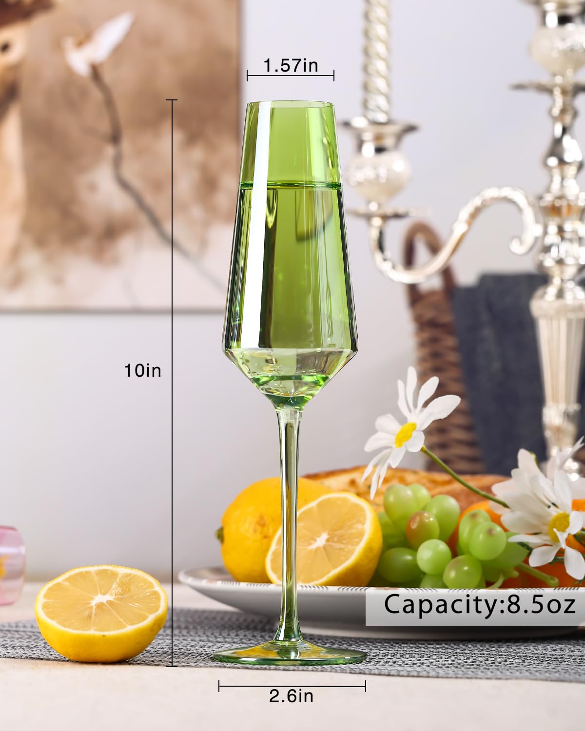 Copa comfit con acabado brillante, regalo elegante para bodas y aniversarios.