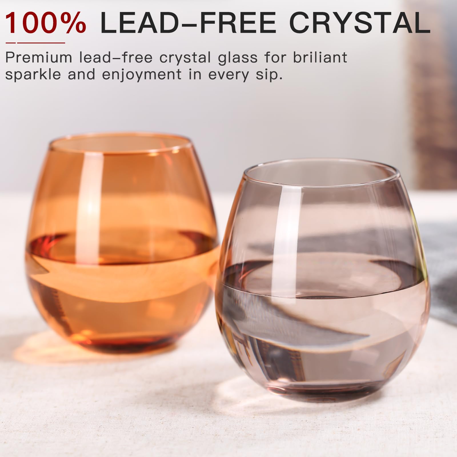 Cristal soplado italiano comfit eleva experiencias de cata.