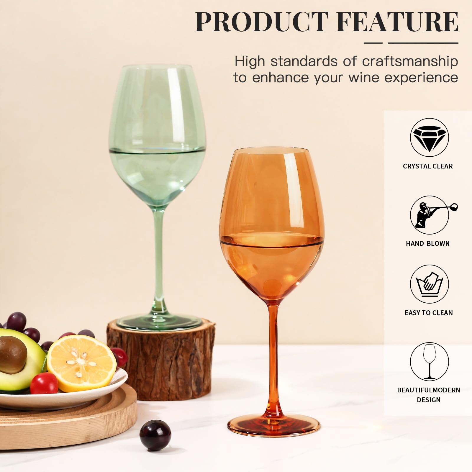 Regalo comfit de vasos coloridos, elegante y funcional para celebrar